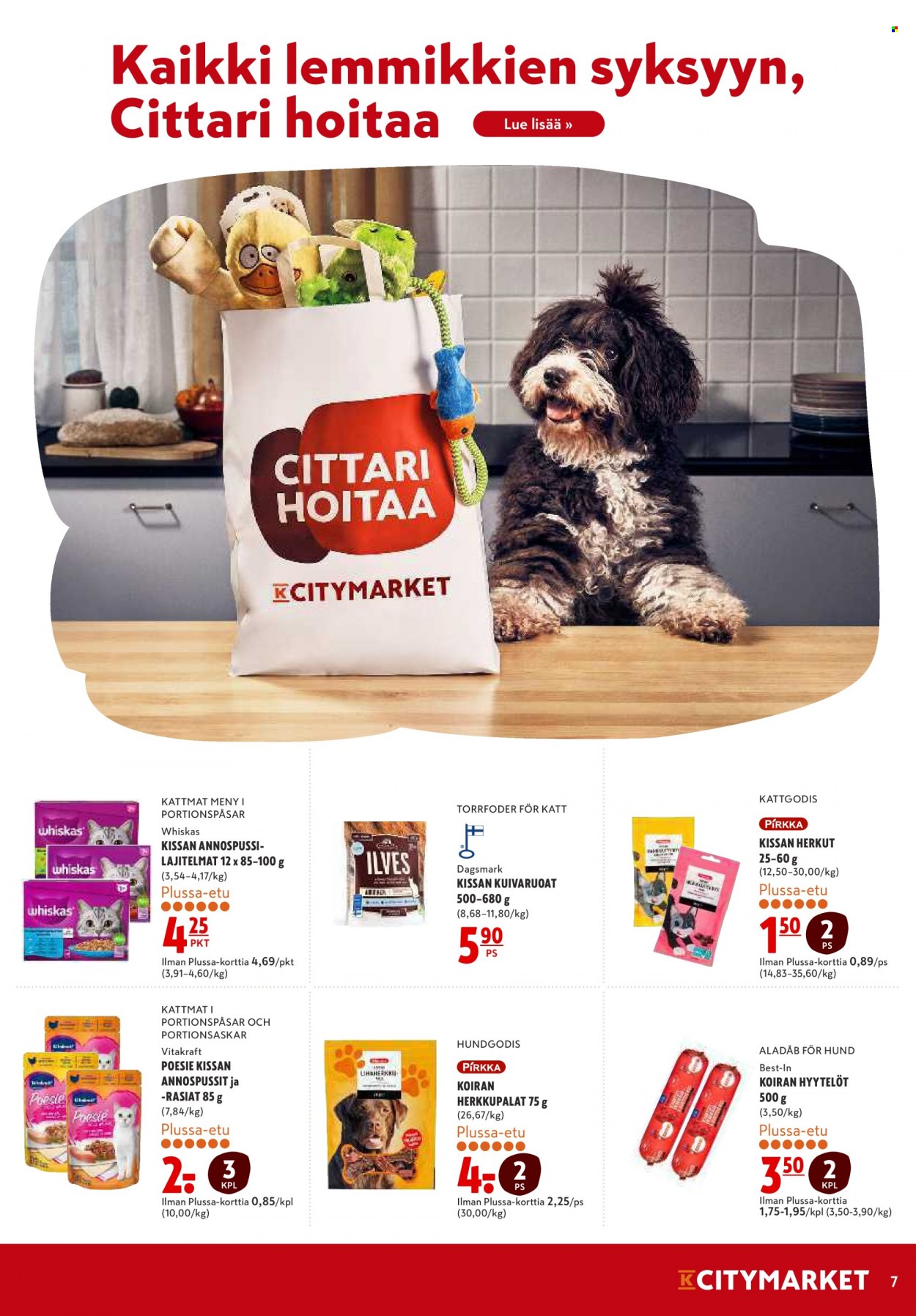 K-citymarket tarjoukset - 11.09.2023 - 13.09.2023. Sivu 7