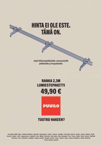 Puuilo tarjoukset .