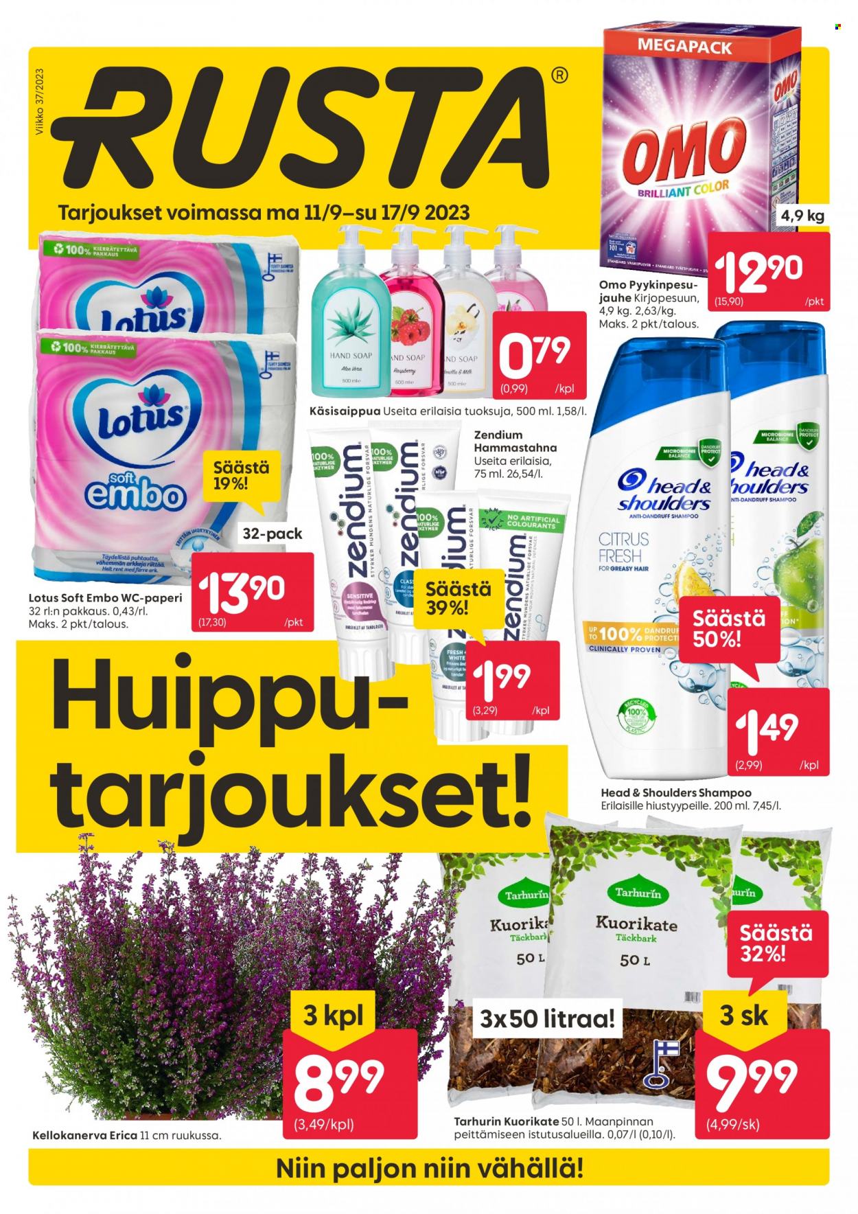 Rusta tarjoukset - 11.09.2023 - 17.09.2023. Sivu 1