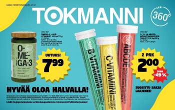 Tokmanni tarjoukset  - 11.09.2023 - 24.09.2023.