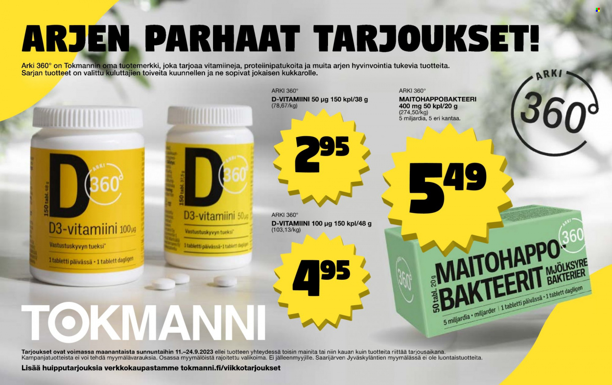 Tokmanni tarjoukset - 11.09.2023 - 24.09.2023. Sivu 4
