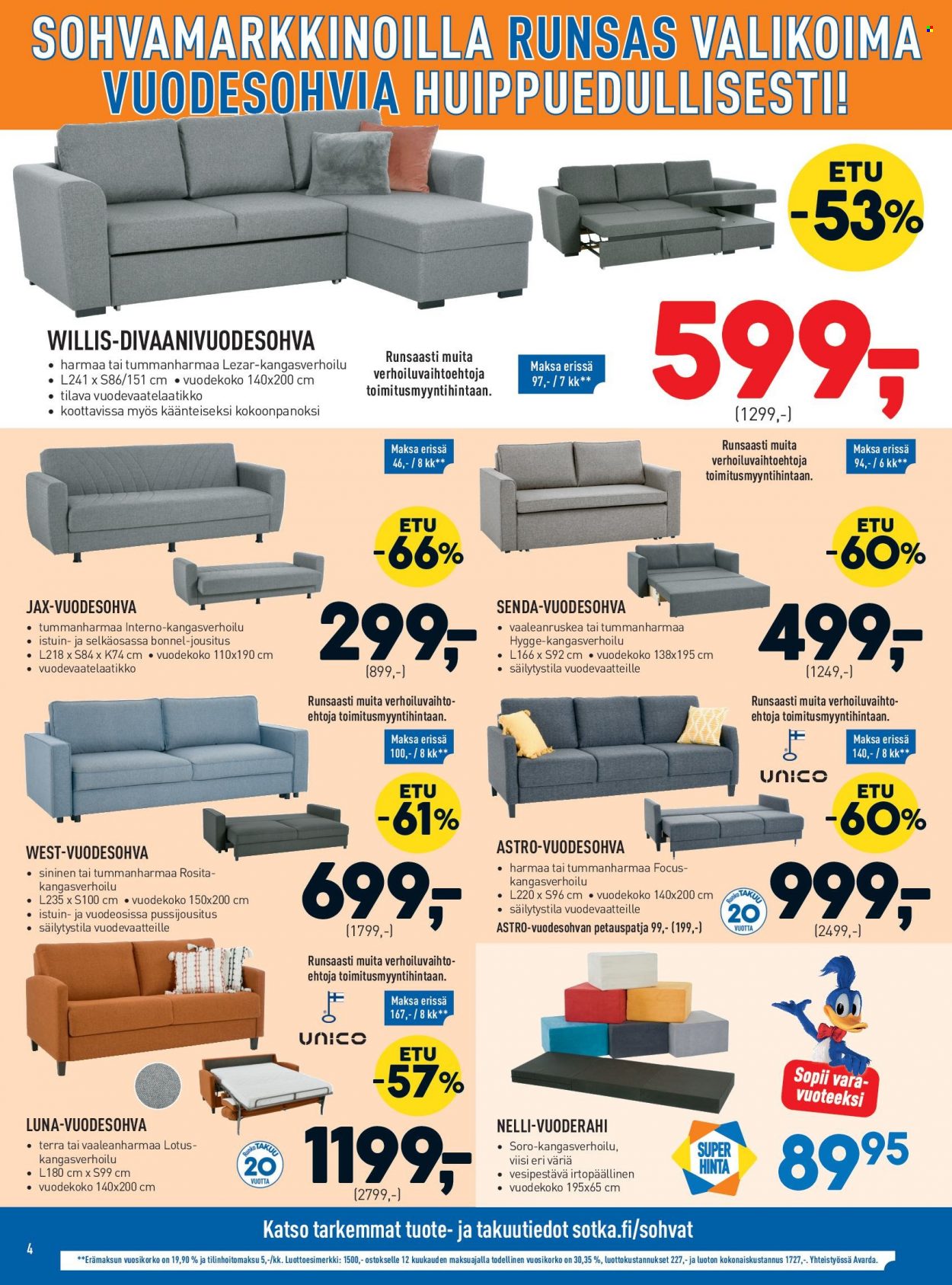 Sotka tarjoukset. Sivu 4