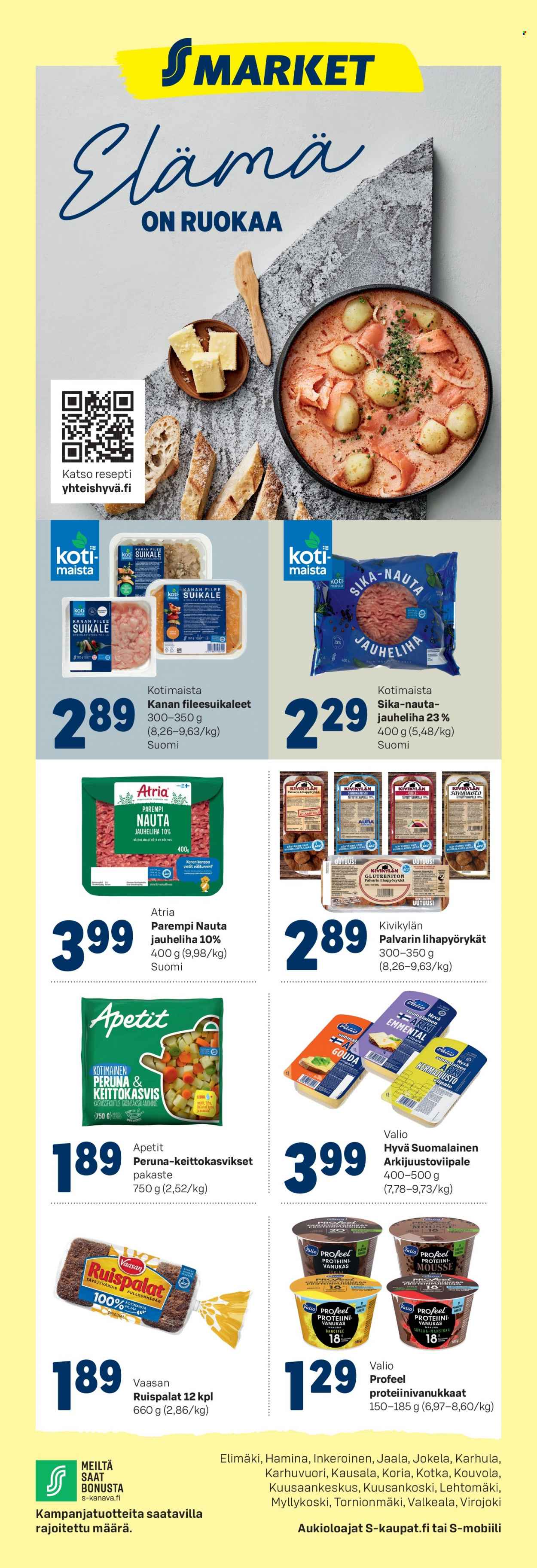 S-market tarjoukset - 13.09.2023 - 17.09.2023. Sivu 1