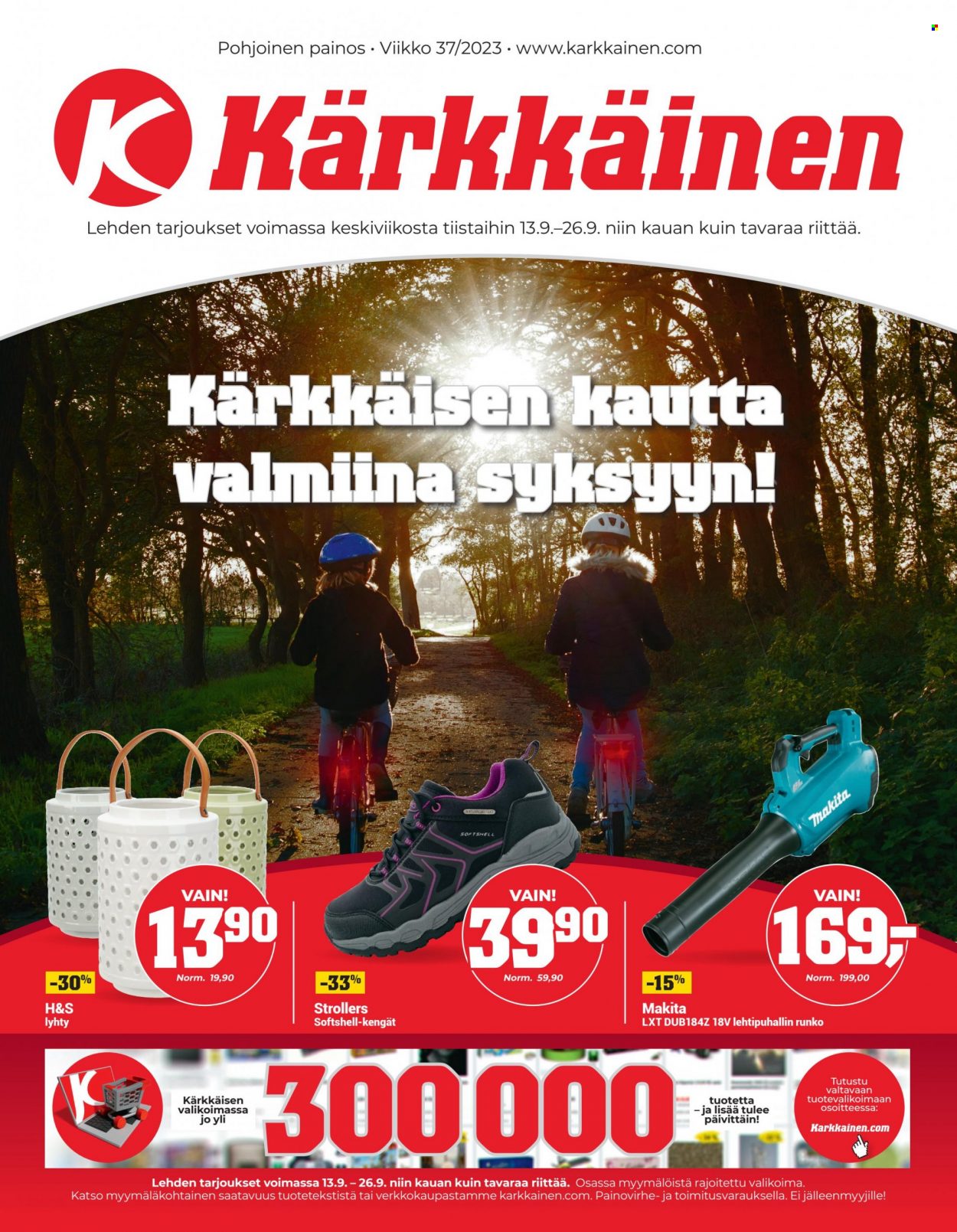 Kärkkäinen tarjoukset - 13.09.2023 - 26.09.2023. Sivu 1
