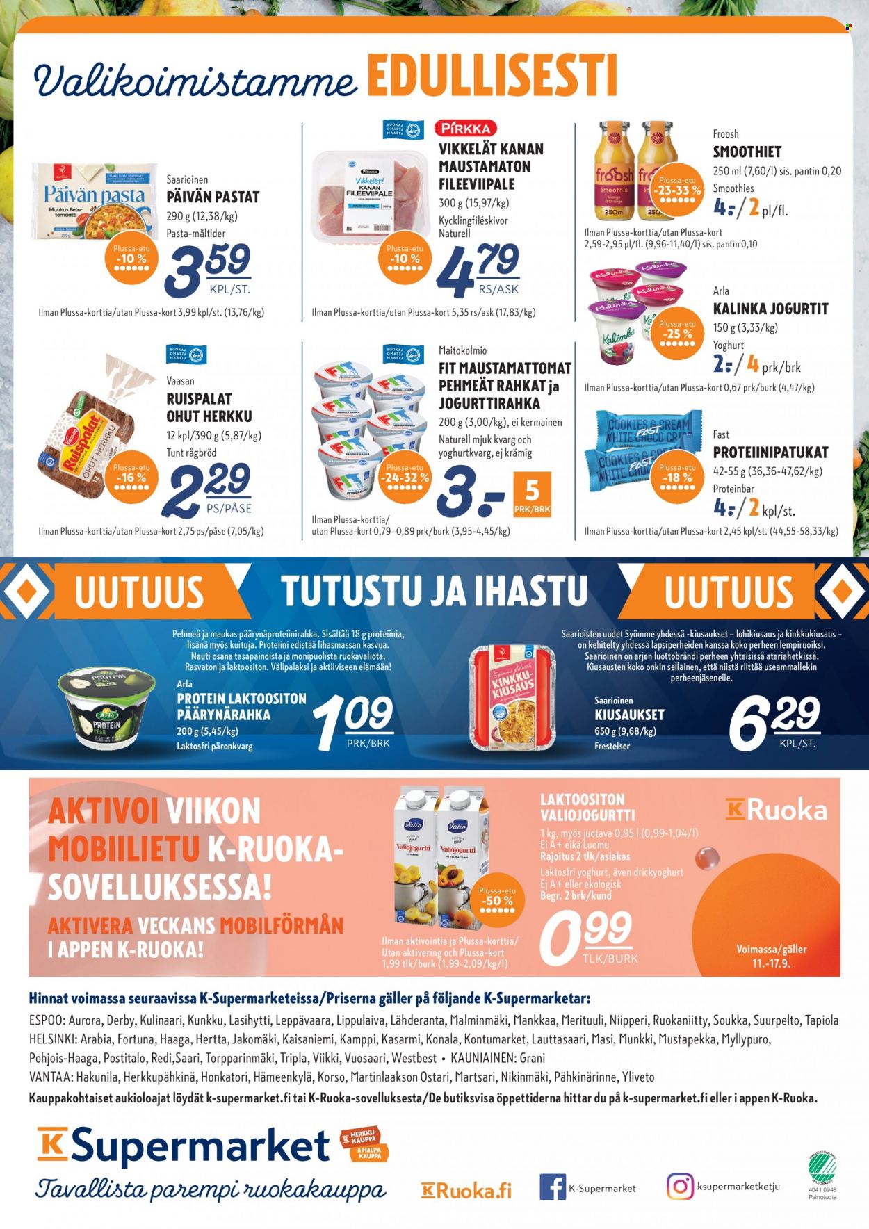 K-Supermarket tarjoukset - 14.09.2023 - 17.09.2023. Sivu 4