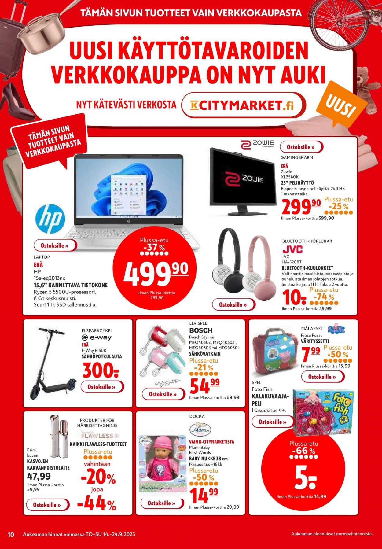 K-citymarket tarjoukset - 14.09.2023 - 24.09.2023. Sivu 10