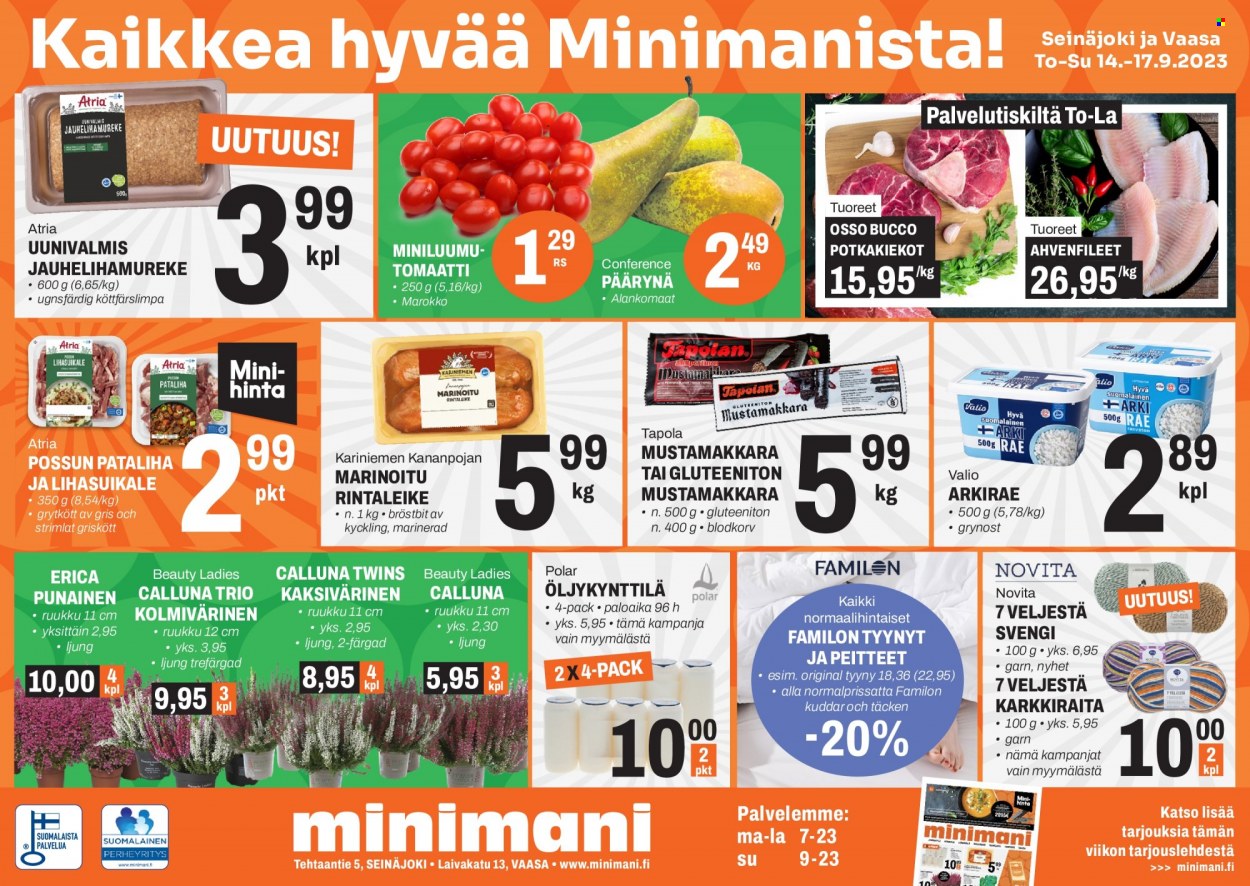 Minimani tarjoukset - 14.09.2023 - 17.09.2023. Sivu 1