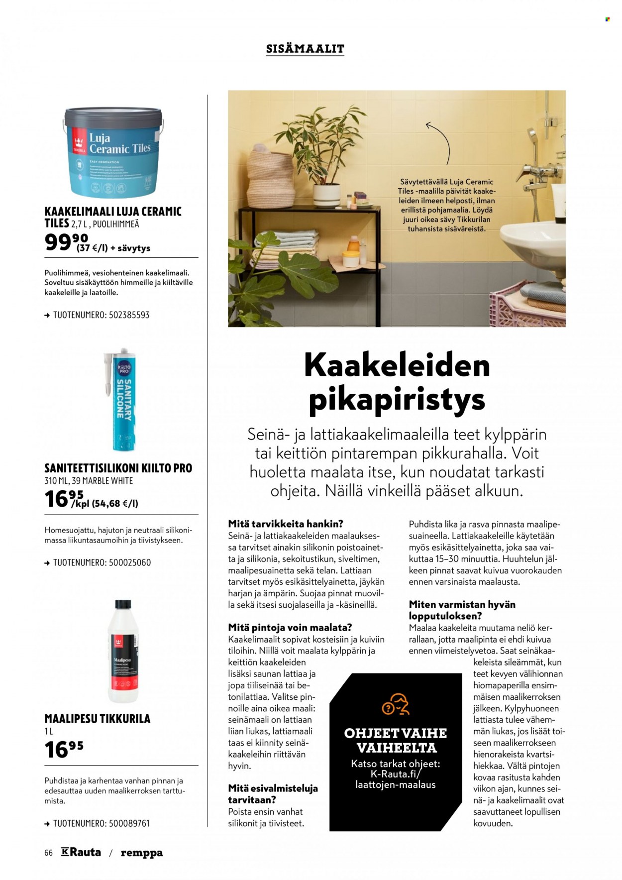 K-Rauta tarjoukset. Sivu 66