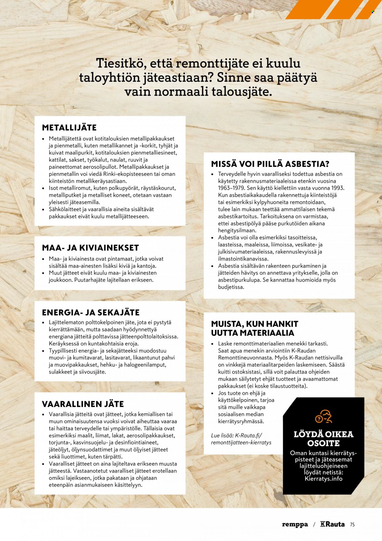 K-Rauta tarjoukset. Sivu 75