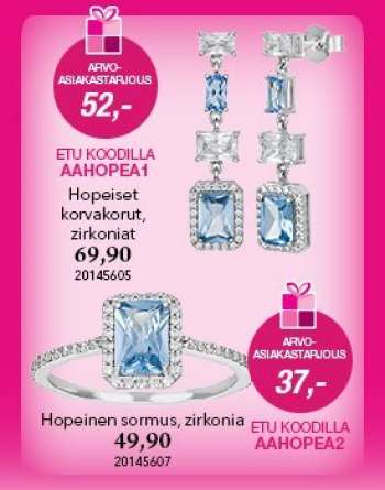Kultajousi tarjoukset .