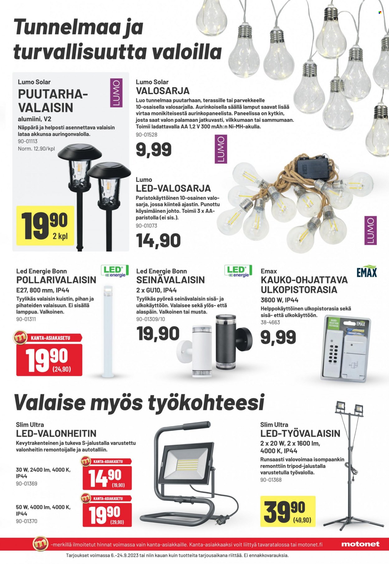 Motonet tarjoukset - 06.09.2023 - 24.09.2023. Sivu 7