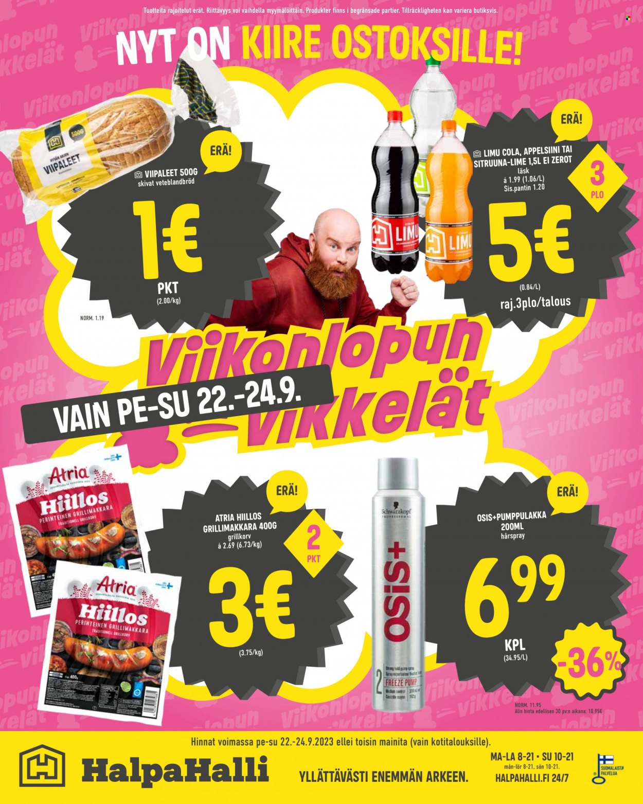 HalpaHalli tarjoukset - 18.09.2023 - 24.09.2023. Sivu 8