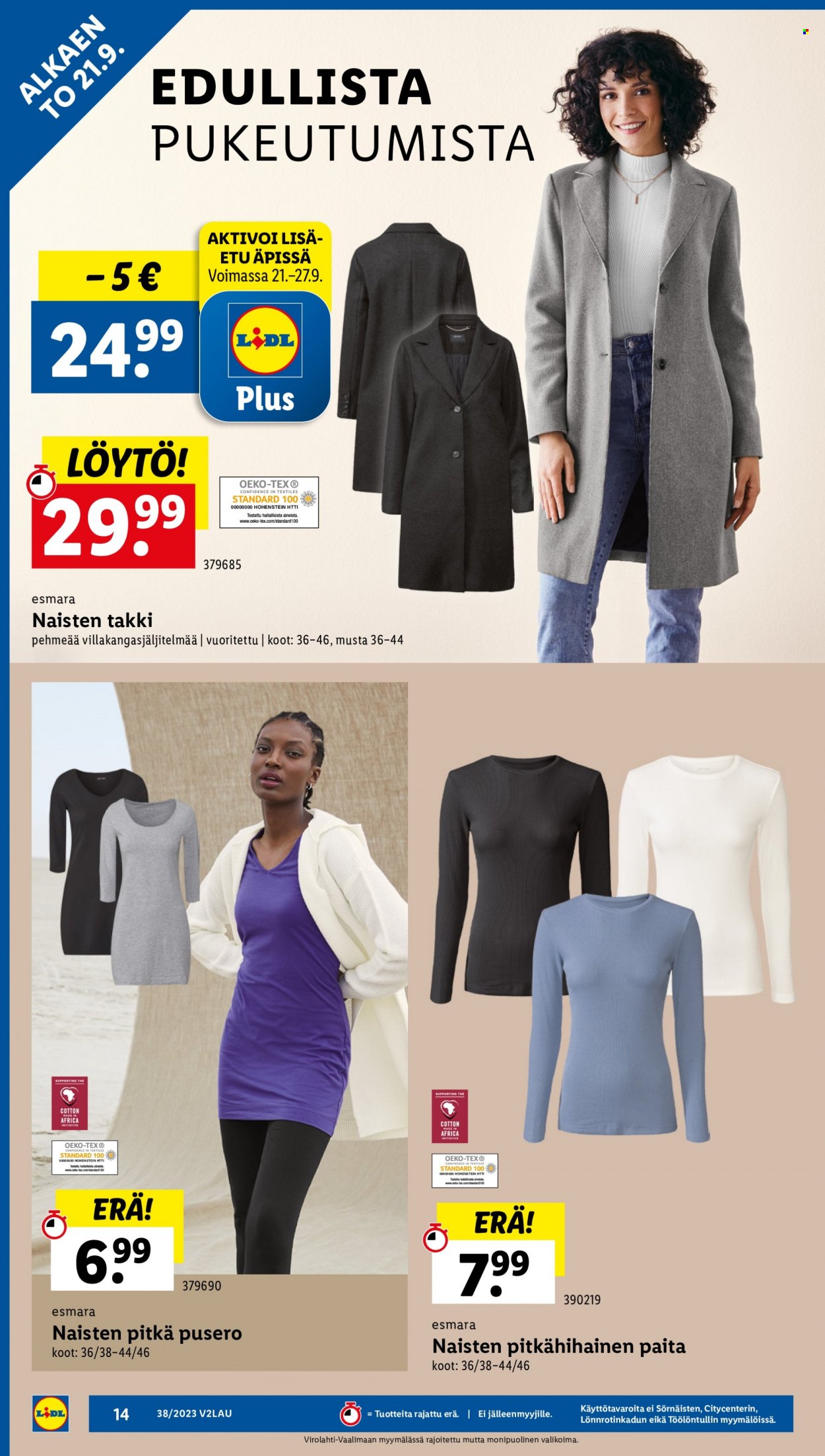 Lidl tarjoukset - 21.09.2023 - 27.09.2023. Sivu 16