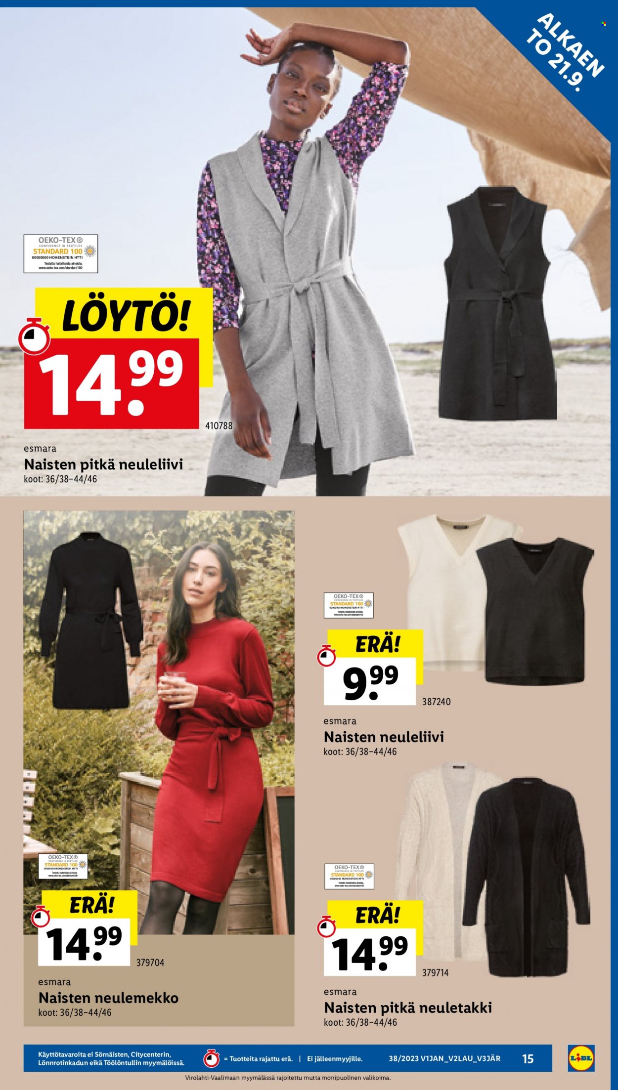 Lidl tarjoukset - 21.09.2023 - 27.09.2023. Sivu 17