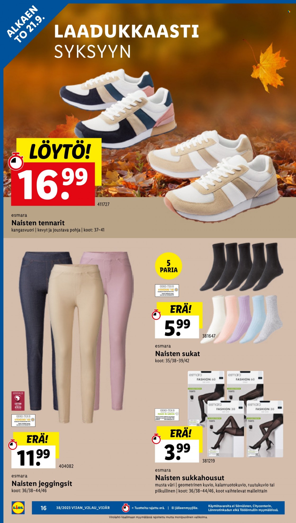 Lidl tarjoukset - 21.09.2023 - 27.09.2023. Sivu 18