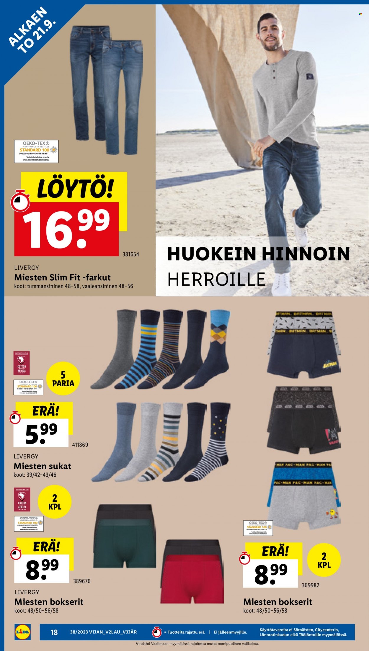 Lidl tarjoukset - 21.09.2023 - 27.09.2023. Sivu 20