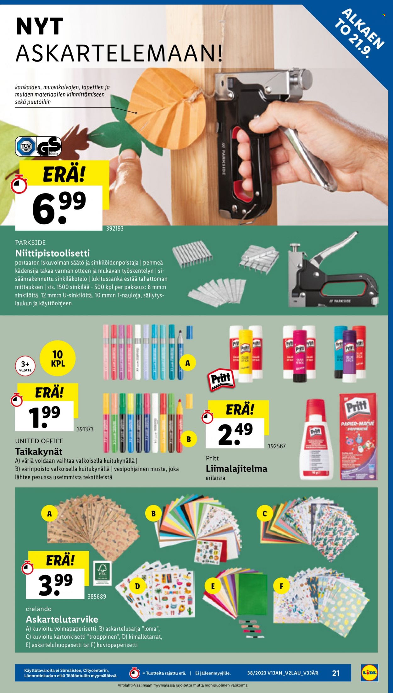 Lidl tarjoukset - 21.09.2023 - 27.09.2023. Sivu 23