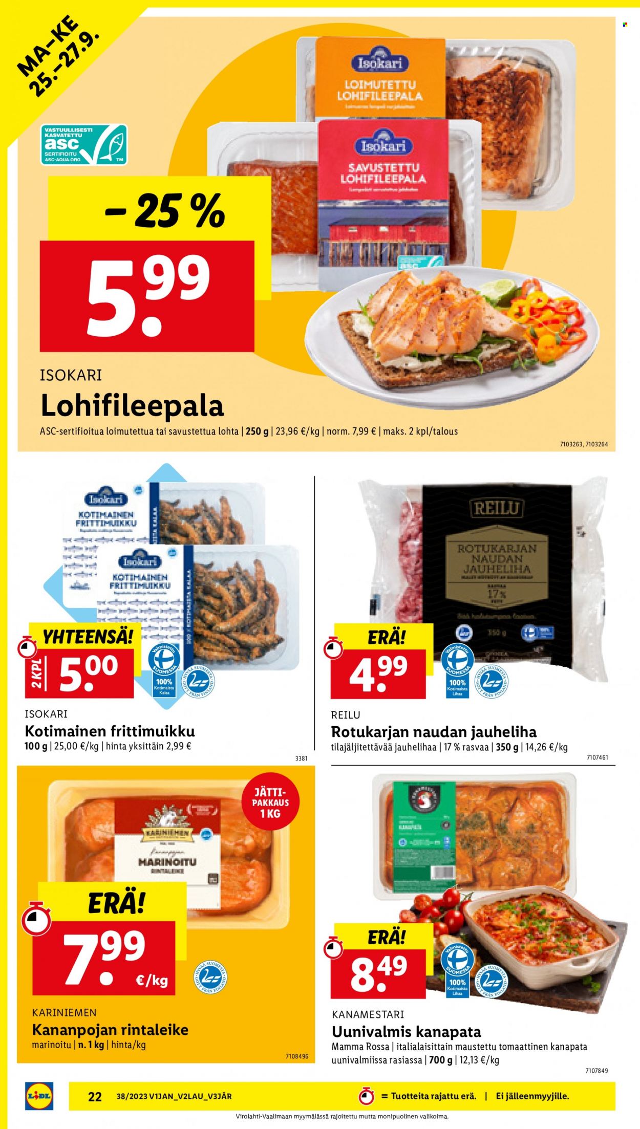 Lidl tarjoukset - 21.09.2023 - 27.09.2023. Sivu 26
