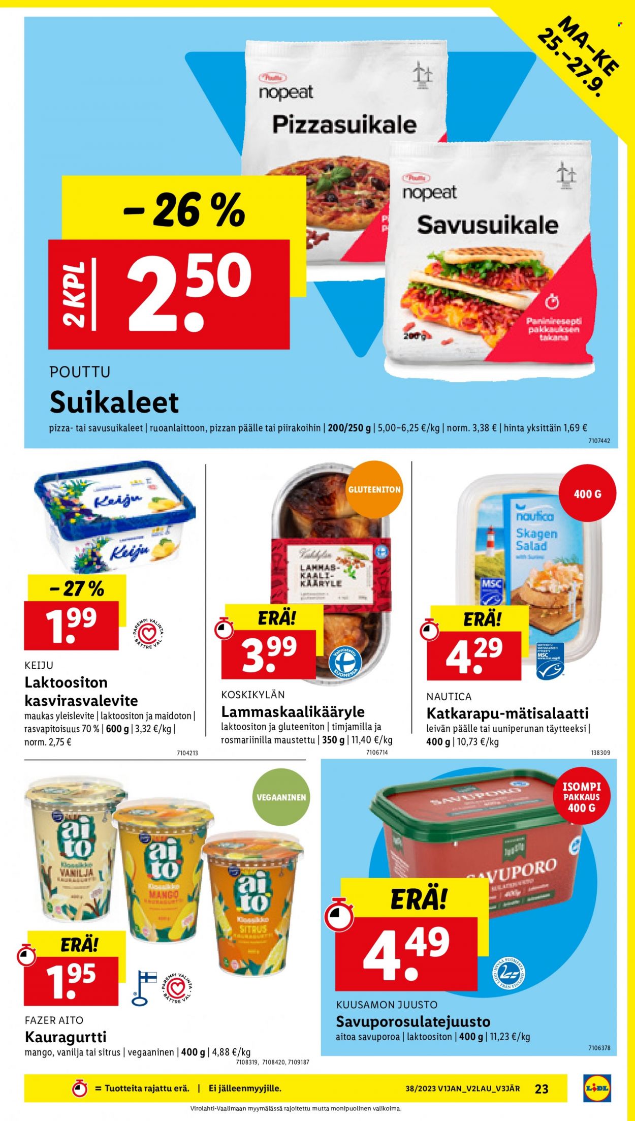 Lidl tarjoukset - 21.09.2023 - 27.09.2023. Sivu 27