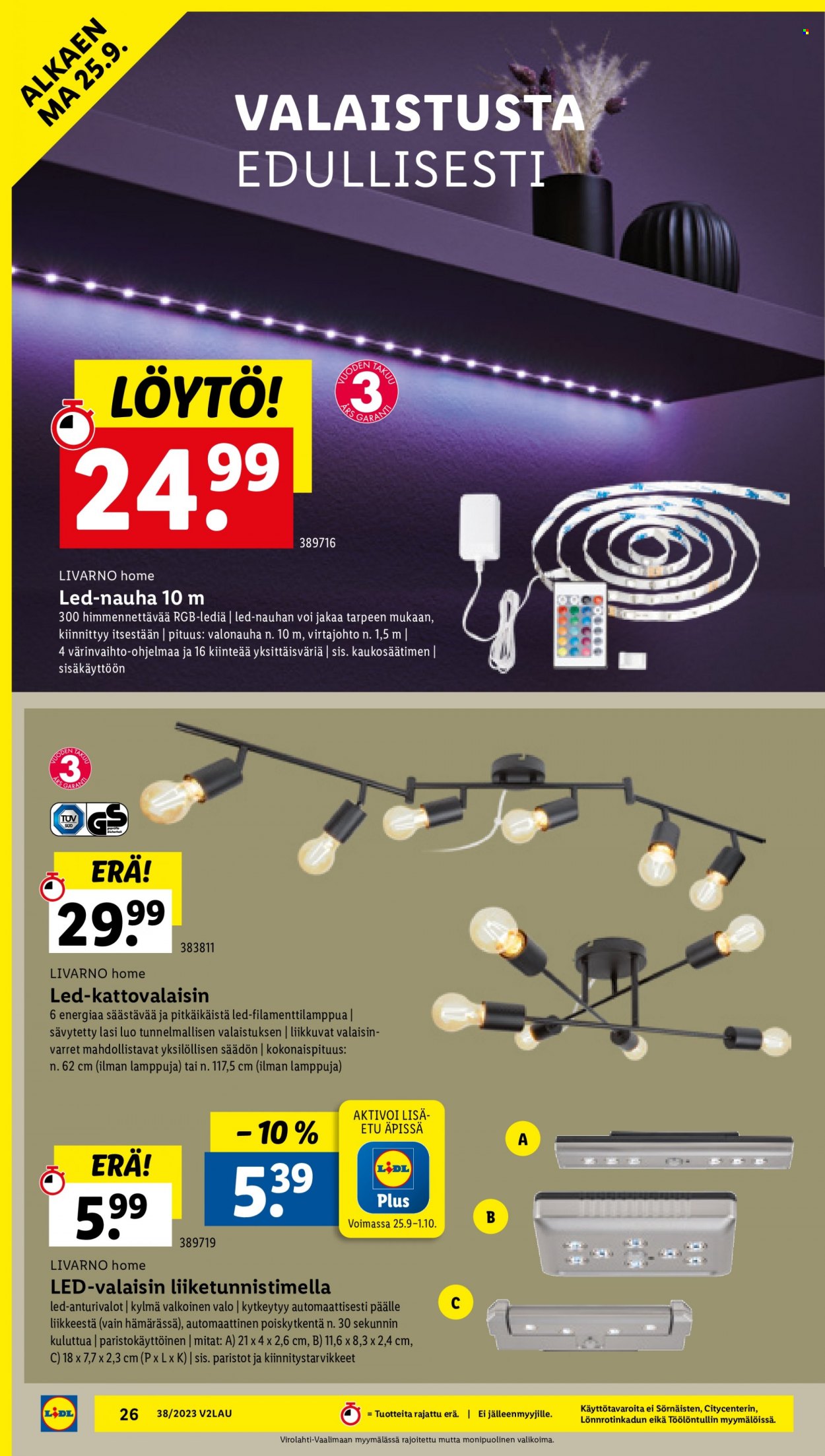 Lidl tarjoukset - 21.09.2023 - 27.09.2023. Sivu 30