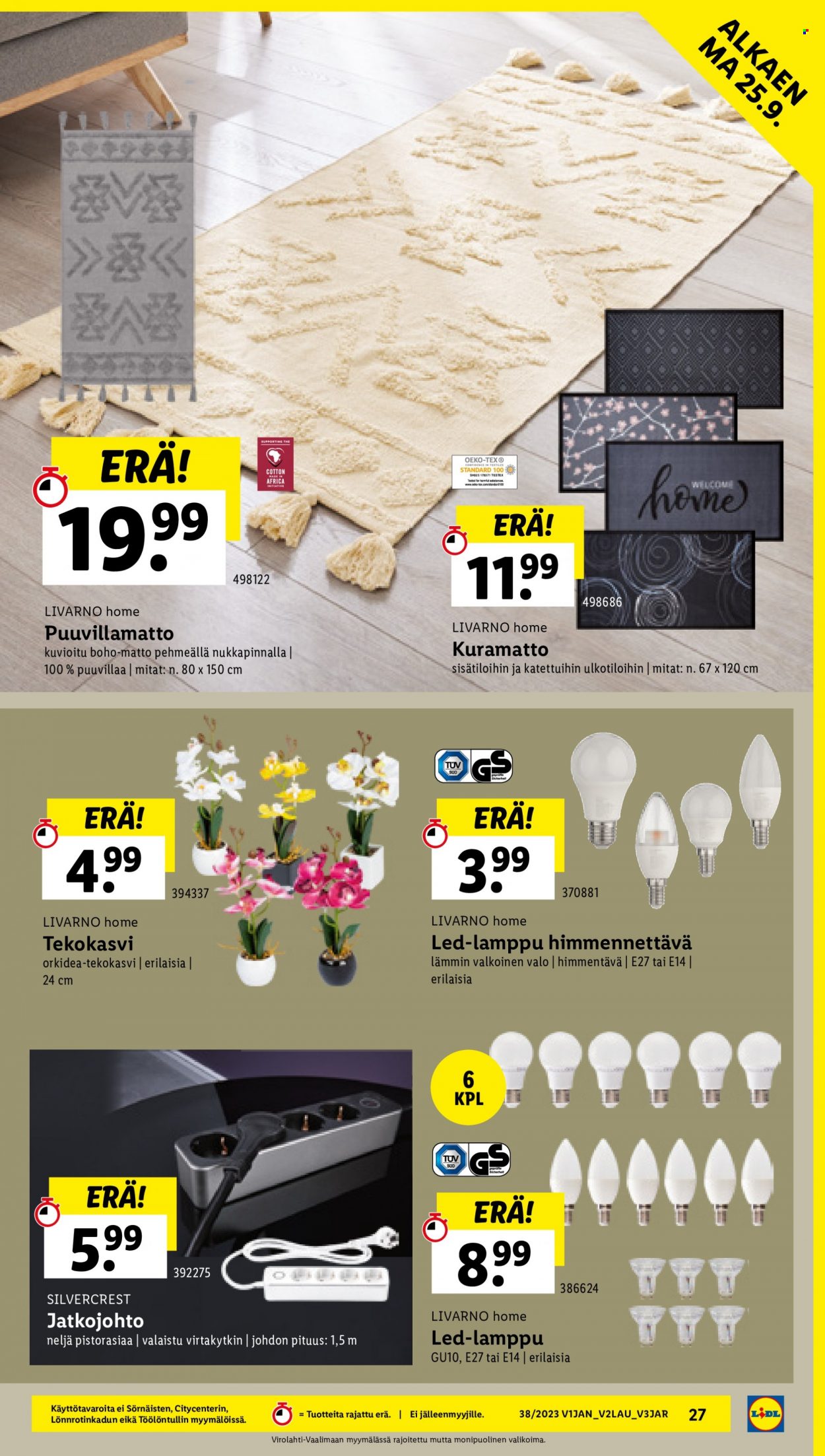 Lidl tarjoukset - 21.09.2023 - 27.09.2023. Sivu 31