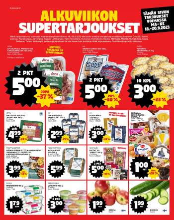 Tokmanni tarjoukset  - 18.09.2023 - 20.09.2023.