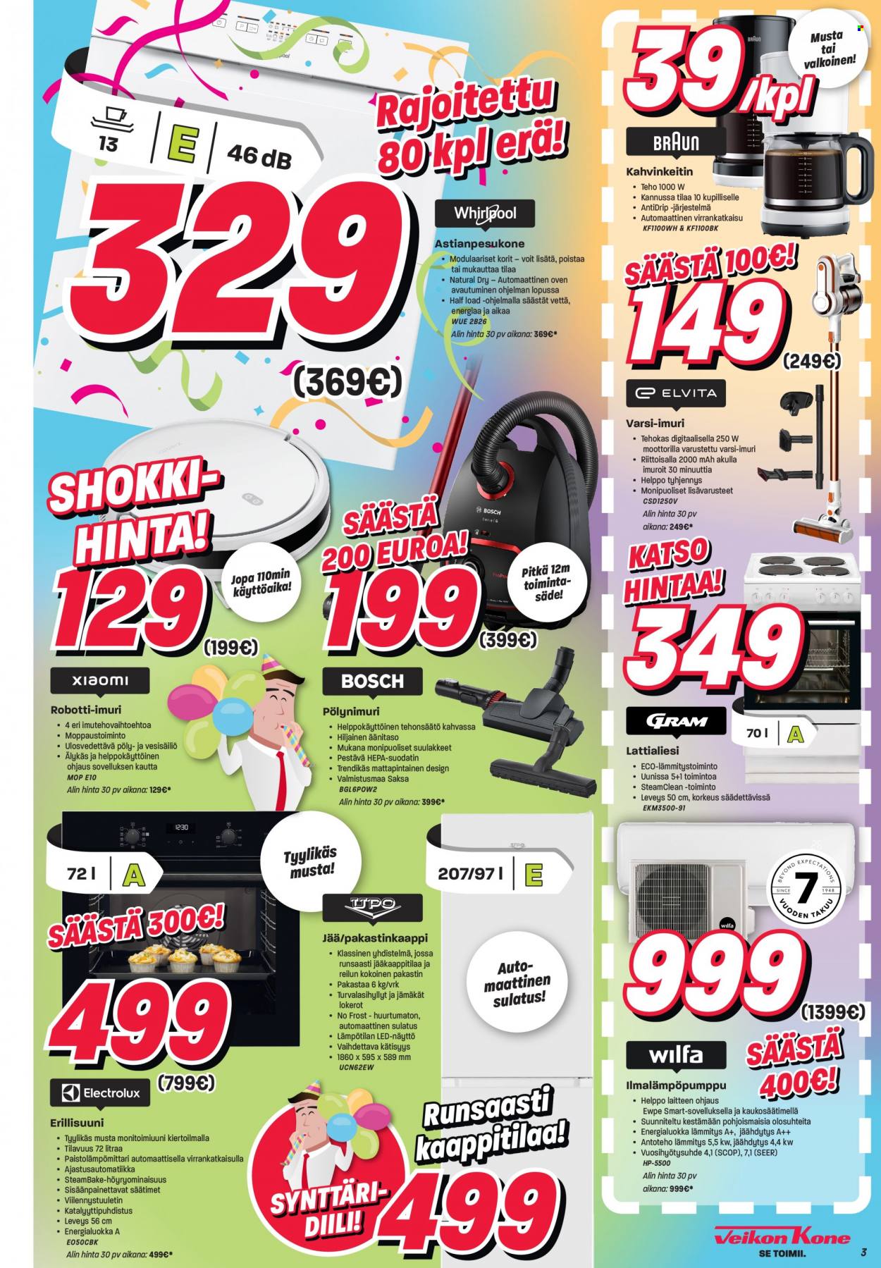 Veikon Kone tarjoukset - 18.09.2023 - 23.09.2023. Sivu 3