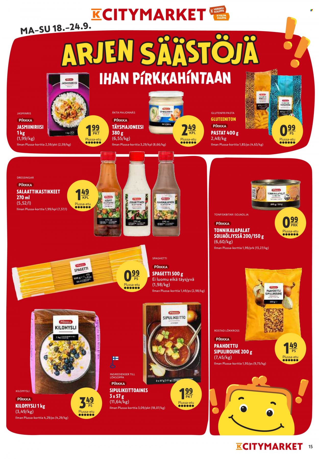 K-citymarket tarjoukset - 18.09.2023 - 24.09.2023. Sivu 15