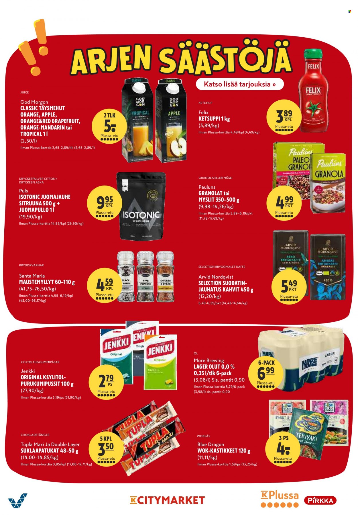 K-citymarket tarjoukset - 18.09.2023 - 24.09.2023. Sivu 17