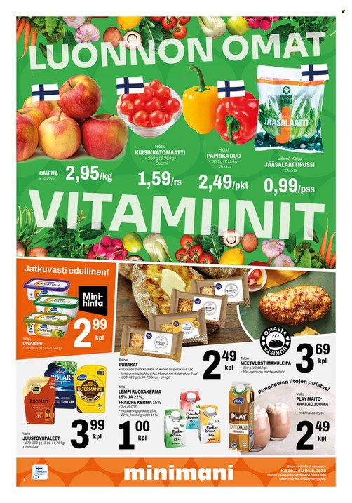 Minimani tarjoukset - 20.09.2023 - 24.09.2023. Sivu 2