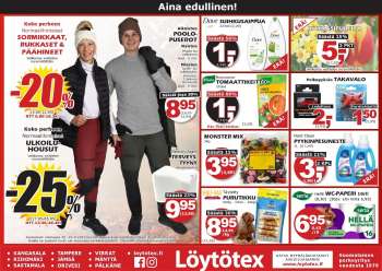 Löytötex tarjoukset  - 20.09.2023 - 26.09.2023.
