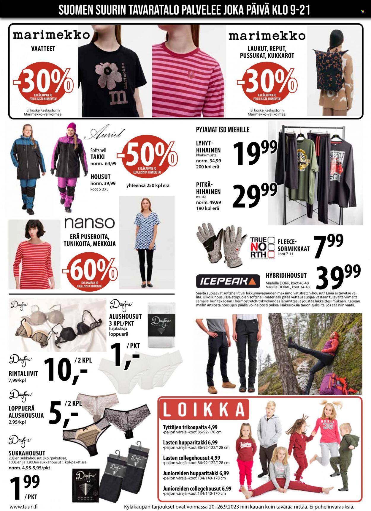 Tuuri tarjoukset - 20.09.2023 - 26.09.2023. Sivu 2