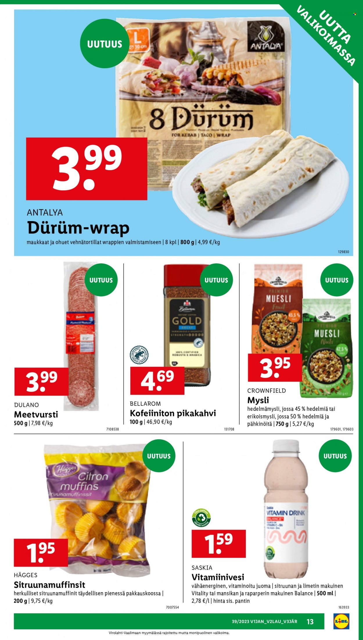 Lidl tarjoukset - 28.09.2023 - 04.10.2023. Sivu 17