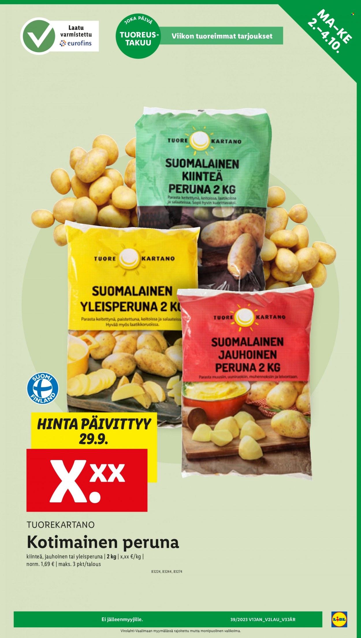 Lidl tarjoukset - 28.09.2023 - 04.10.2023. Sivu 27