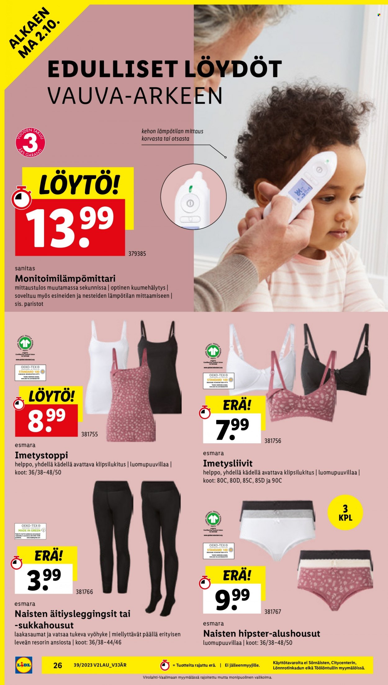 Lidl tarjoukset - 28.09.2023 - 04.10.2023. Sivu 32