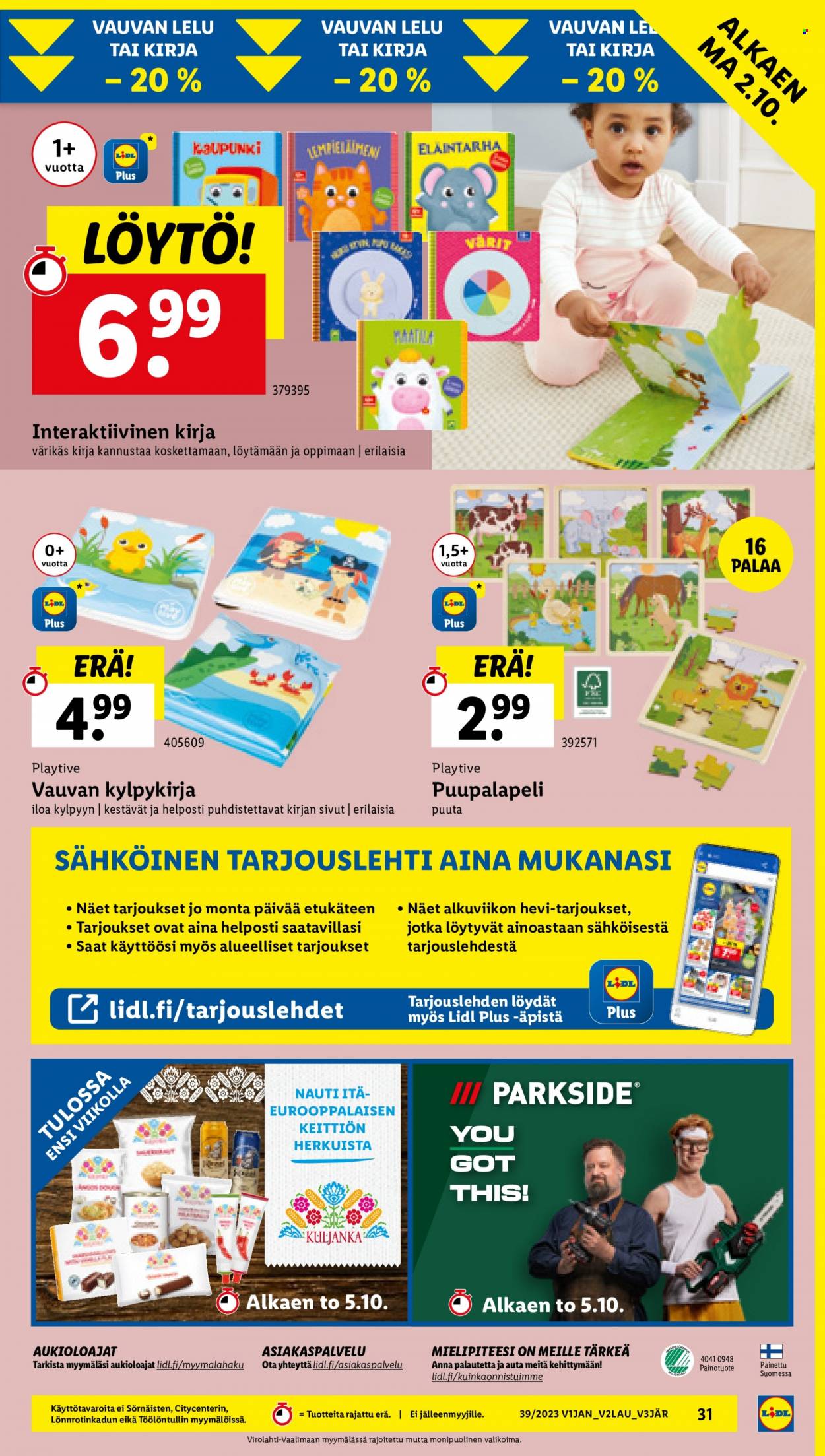 Lidl tarjoukset - 28.09.2023 - 04.10.2023. Sivu 37