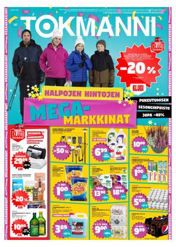 Tokmanni tarjoukset  - 25.09.2023 - 01.10.2023.