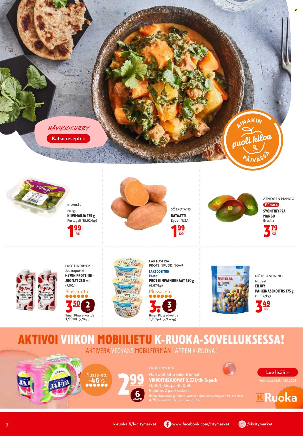 K-citymarket tarjoukset - 25.09.2023 - 29.10.2023. Sivu 2
