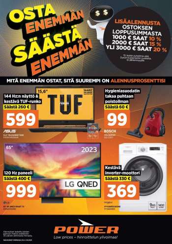 Power tarjoukset  - 25.09.2023 - 01.10.2023.