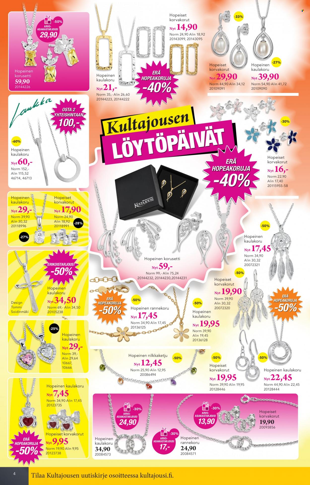 Kultajousi tarjoukset - 25.09.2023 - 22.10.2023. Sivu 4