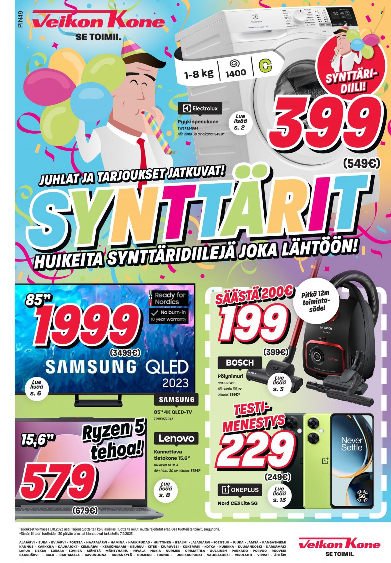 Veikon Kone tarjoukset - 25.09.2023 - 01.10.2023. Sivu 1