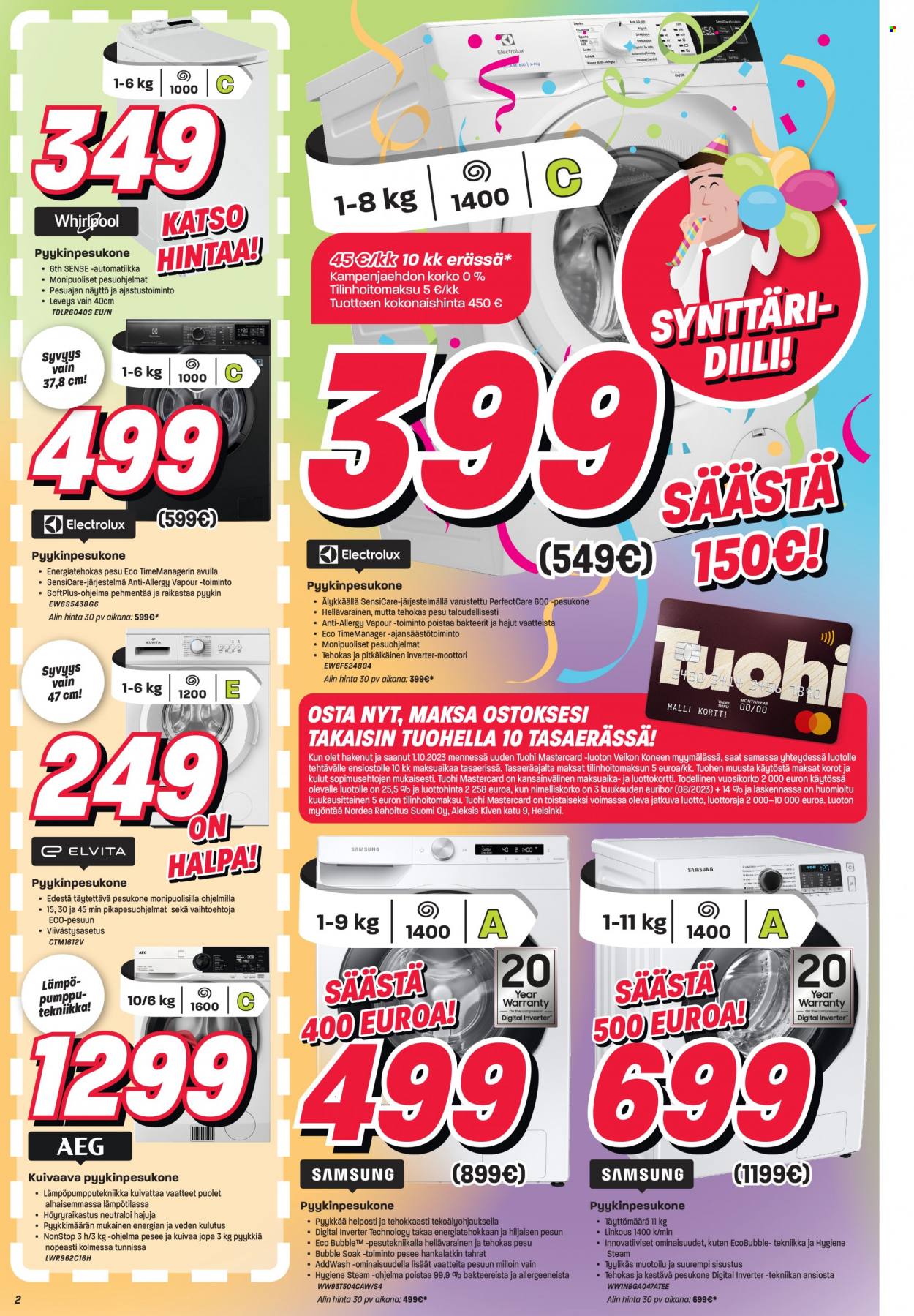 Veikon Kone tarjoukset - 25.09.2023 - 01.10.2023. Sivu 2