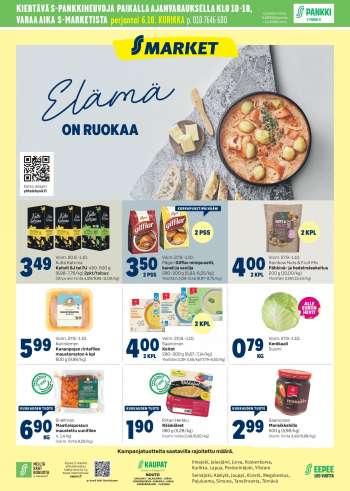 S-market tarjoukset  - 27.09.2023 - 01.10.2023.