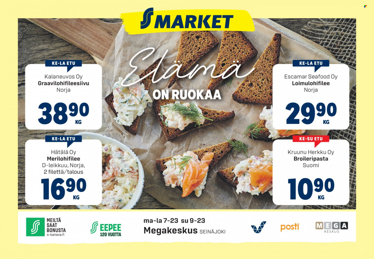 S-market tarjoukset - 27.09.2023 - 01.10.2023. Sivu 1