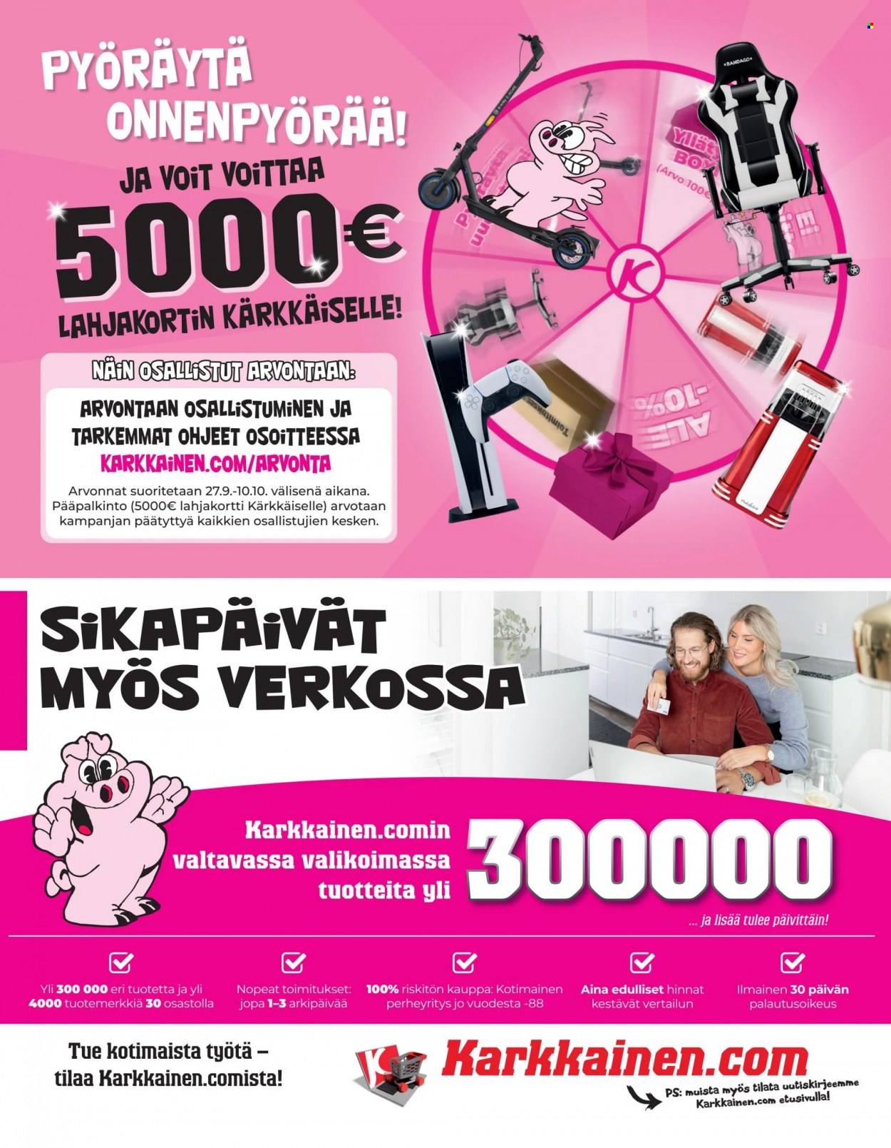 Kärkkäinen tarjoukset - 27.09.2023 - 10.10.2023. Sivu 3
