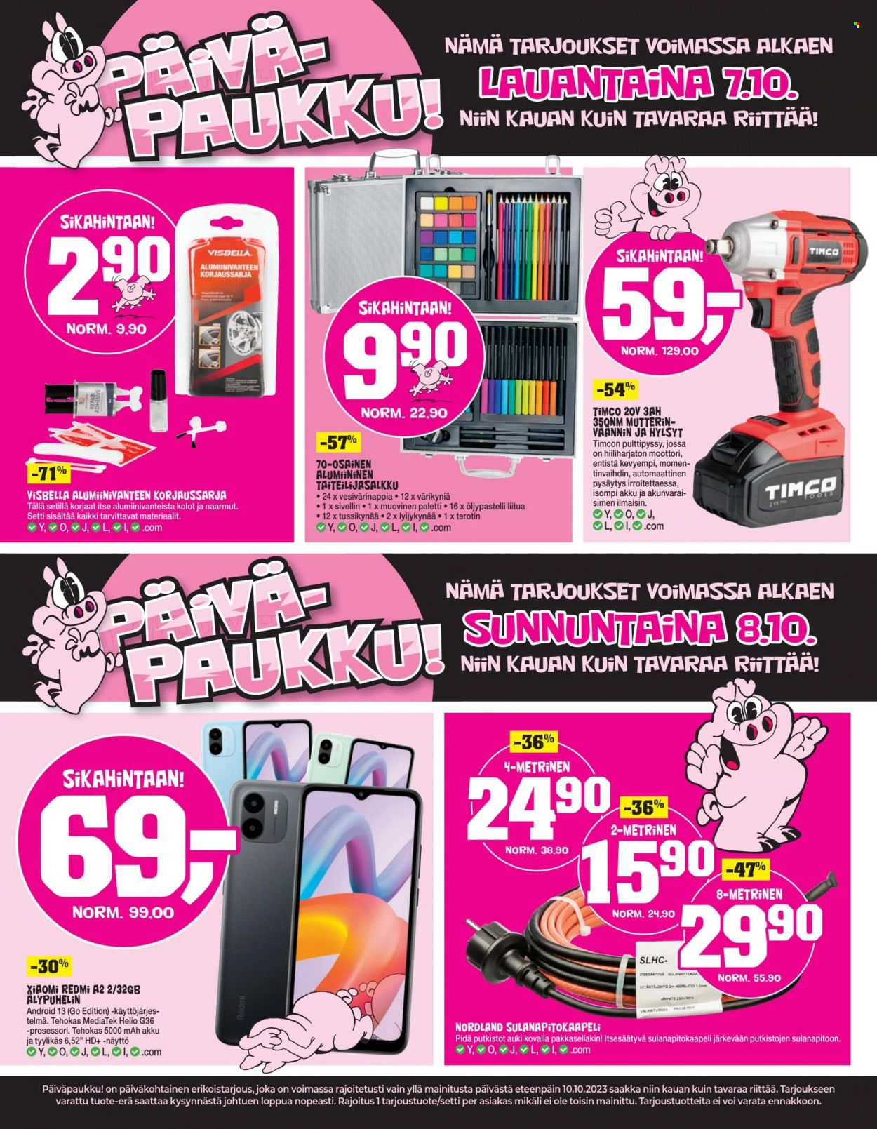 Kärkkäinen tarjoukset - 27.09.2023 - 10.10.2023. Sivu 34