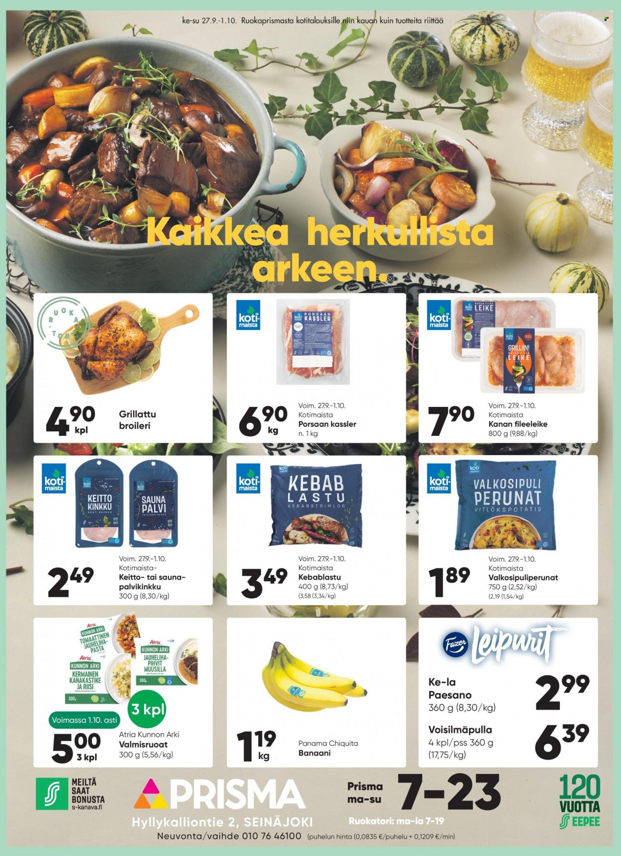 Prisma tarjoukset - 27.09.2023 - 01.10.2023. Sivu 1