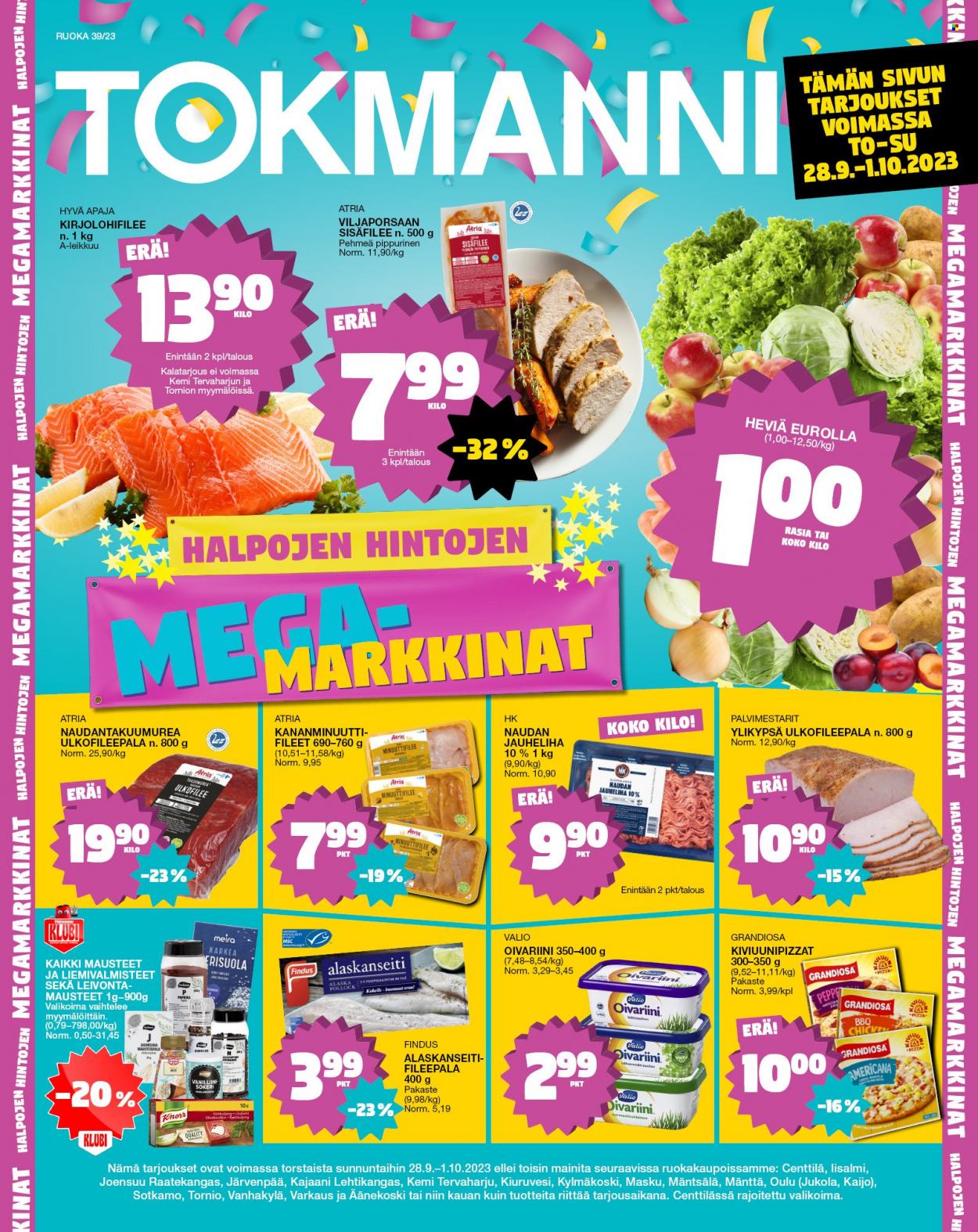 Tokmanni tarjoukset - 28.09.2023 - 01.10.2023. Sivu 1