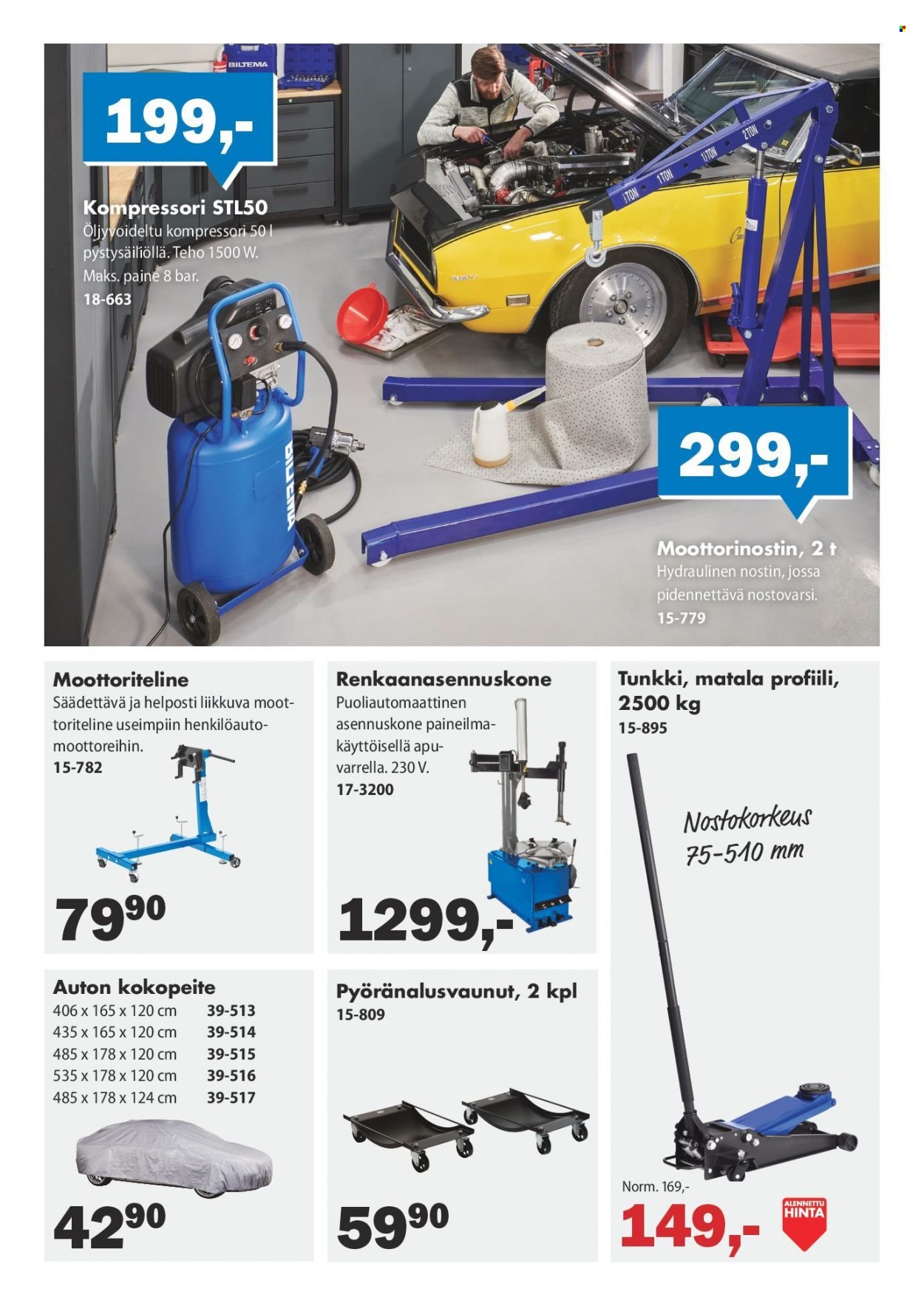 Biltema tarjoukset - 29.09.2023 - 01.10.2023. Sivu 5