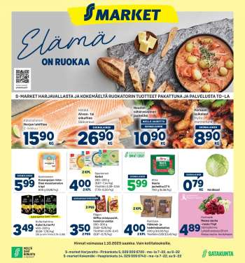 S-market tarjoukset  - 28.09.2023 - 01.10.2023.